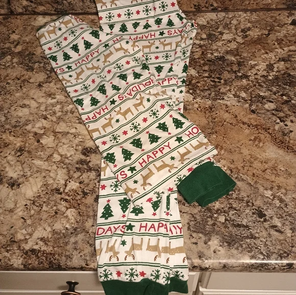 Carter's size 14 holiday Christmas pajamas two-piece holiday PJ size 14. - Picture 2 of 4